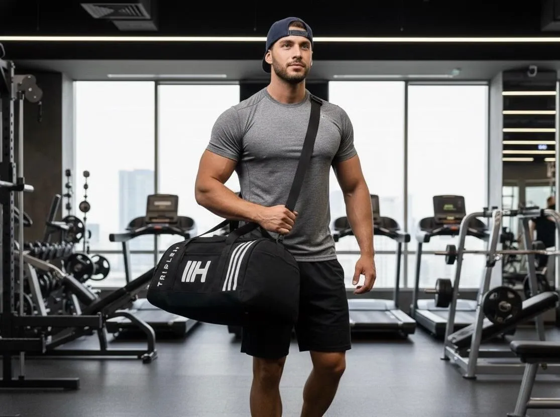 شنطة-جيم-3H-TRIPLE-H-عملية-للسفر-والشغل